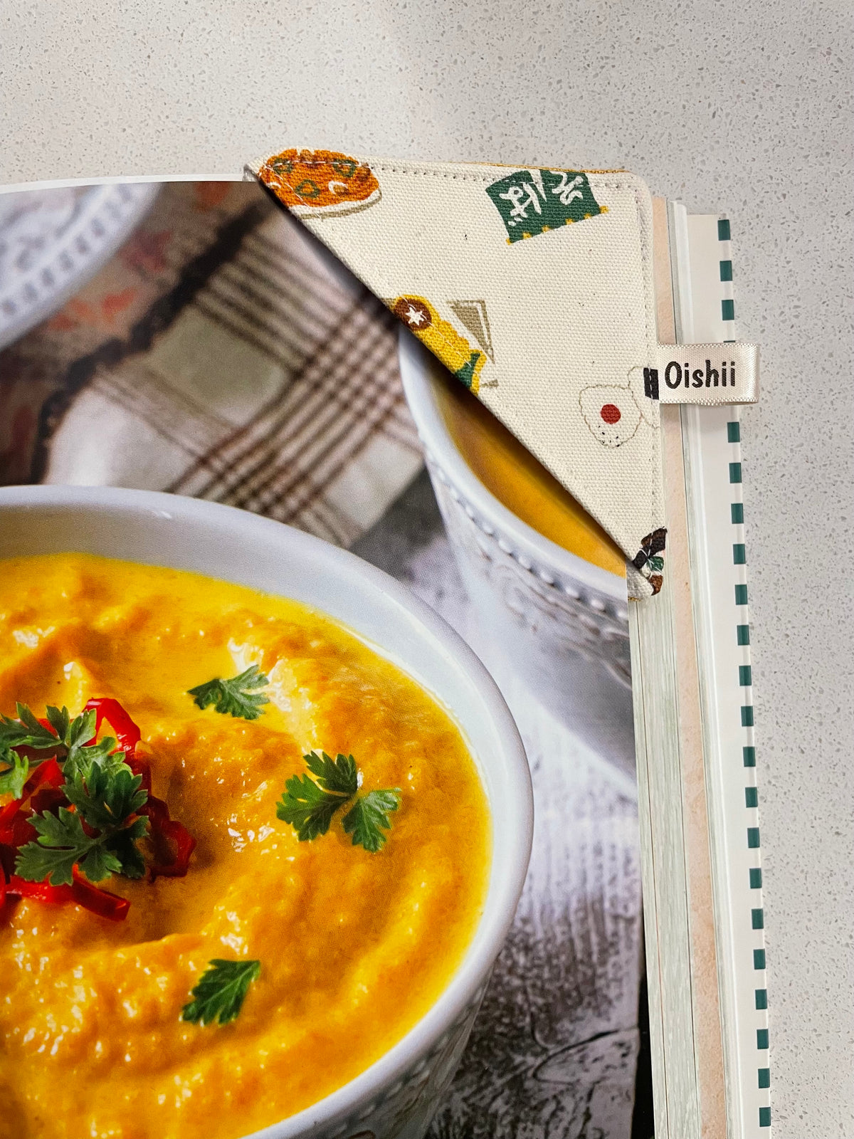 CookMarks | Corner Bookmarks for Cookbooks
