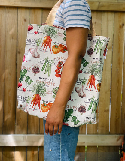 Vegetable Market Tote