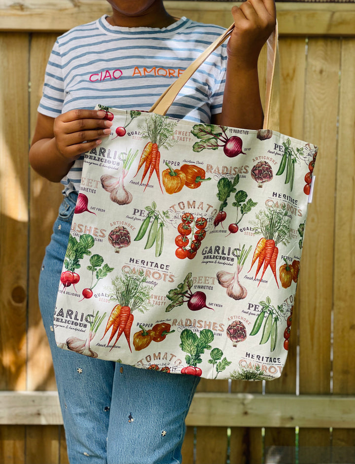 The Garden Harvest Market Tote