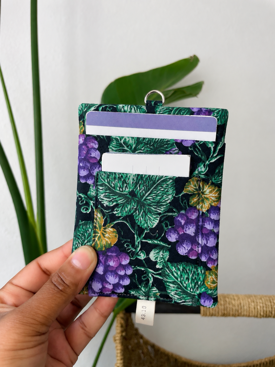 Vineyard Bloom Tiny Tote