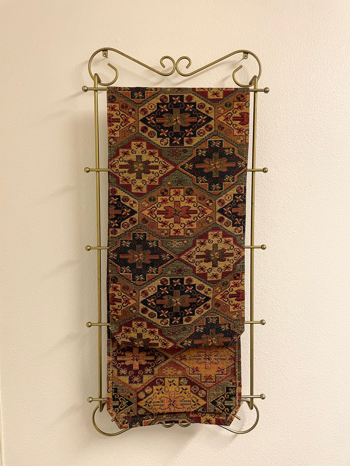 Heritage Geometric Tapestry Runner