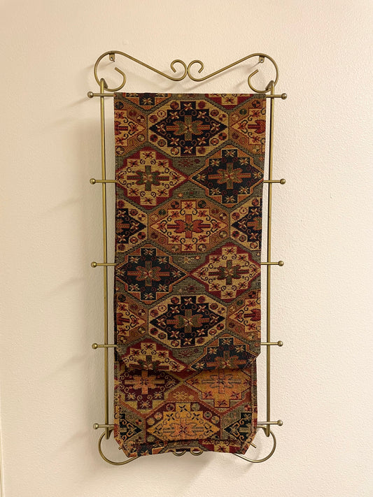 Heritage Geometric Tapestry Runner
