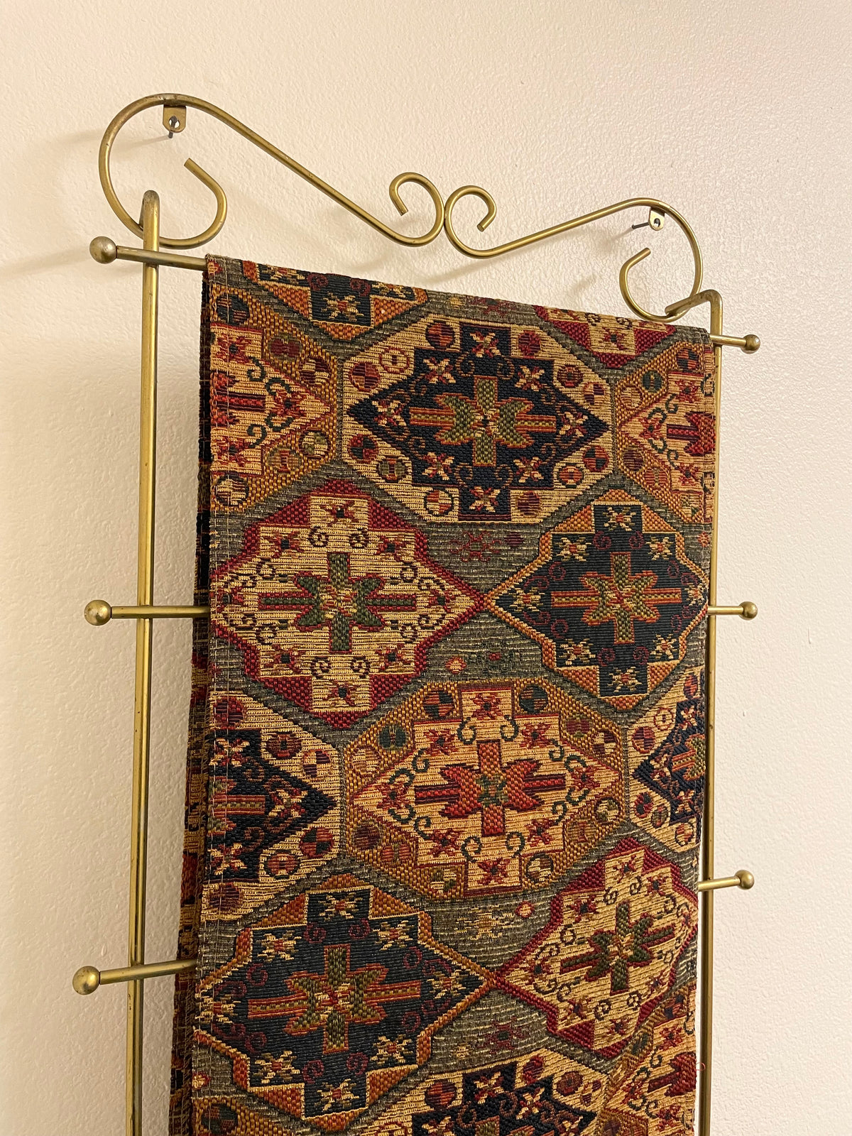 Heritage Geometric Tapestry Runner