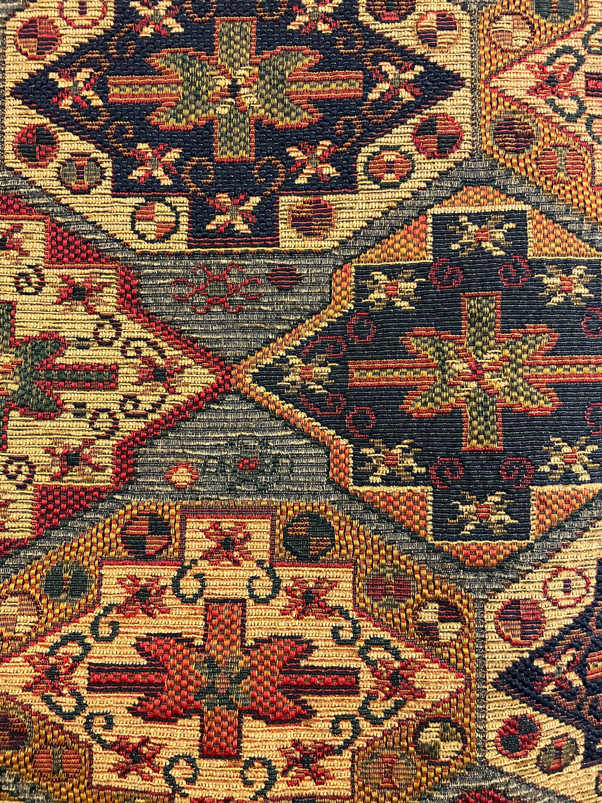 Heritage Geometric Tapestry Runner