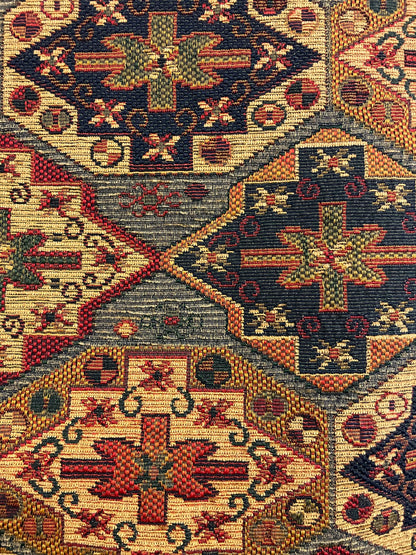 Heritage Geometric Tapestry Runner