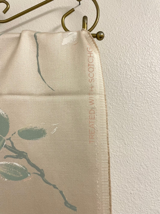 Vintage 1985 Botanical Floral