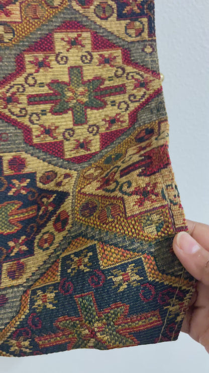 Heritage Geometric Tapestry Runner